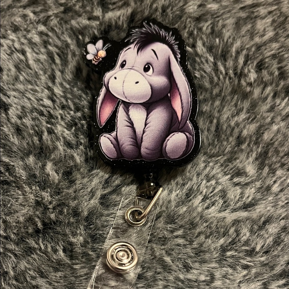 Cute Eeyore Badge Reel